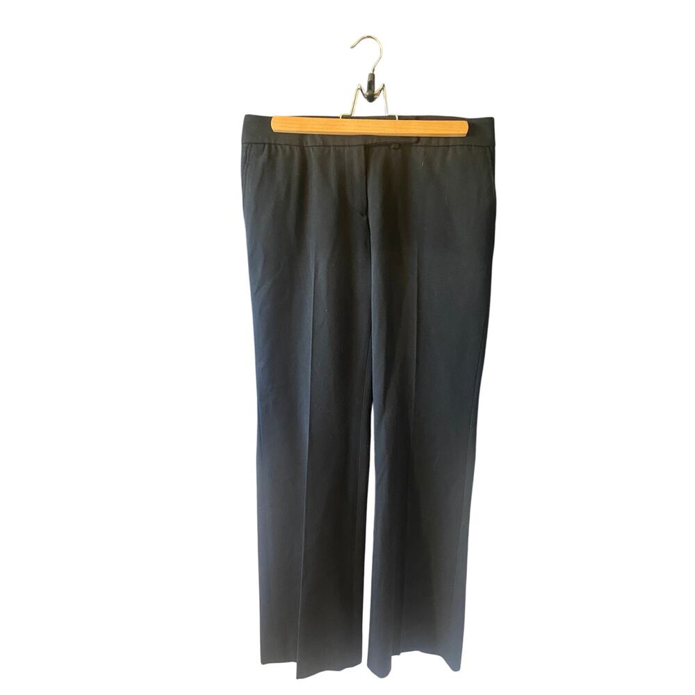 Talbots | Black Signature Mid-Rise Boot Cut Pants | Size 2P